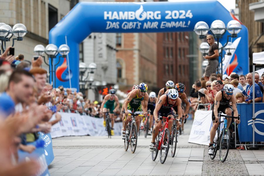 Vorbereitung Triathlon Radfahren Cyclisten Altona